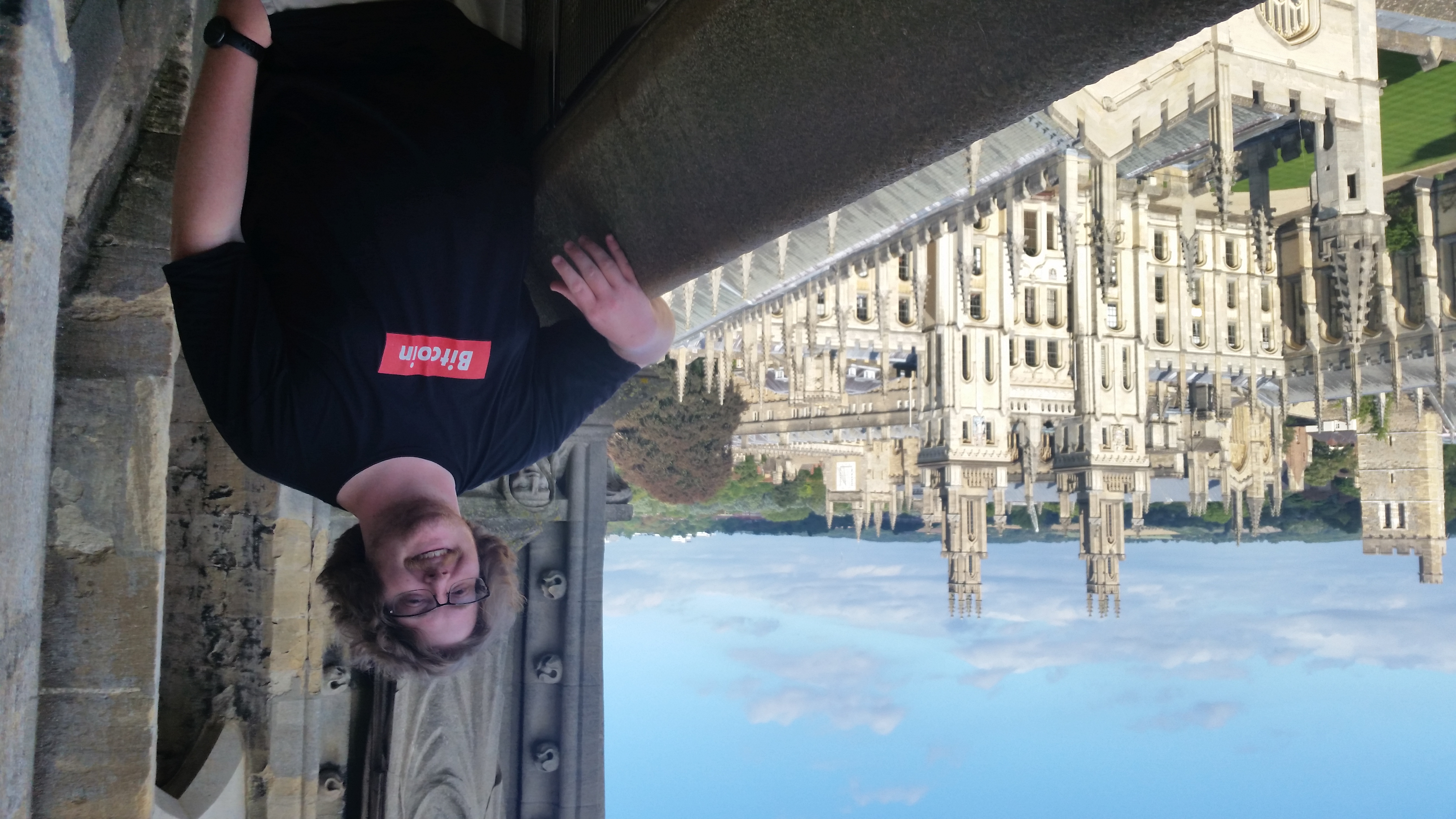 Chaz Schmidt at Oxford University